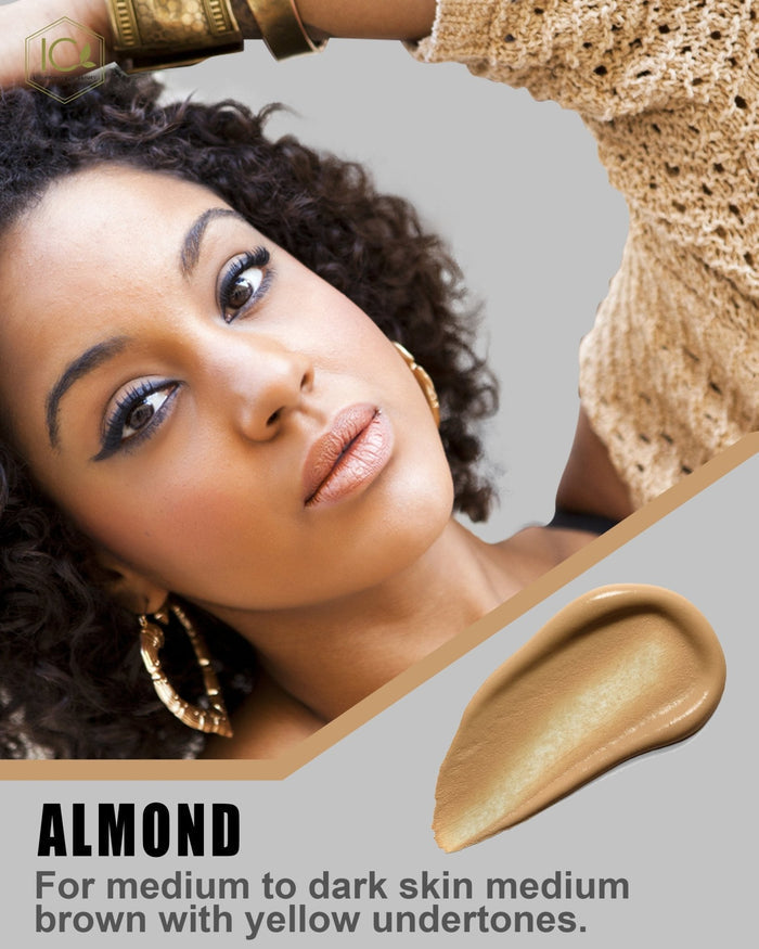 Vegan HD Liquid Foundation With Hyaluronic Acid 30 ml - ShanShar Beauty : The world of beauty.