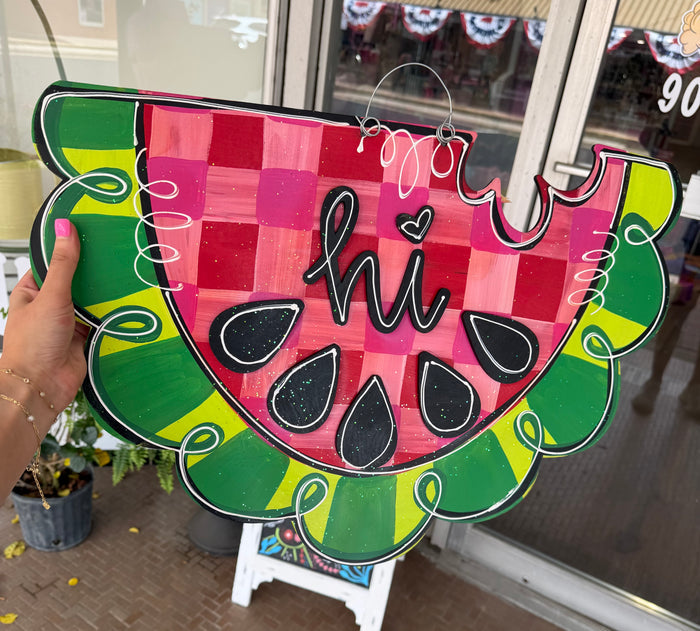 Watermelon Door Hanger