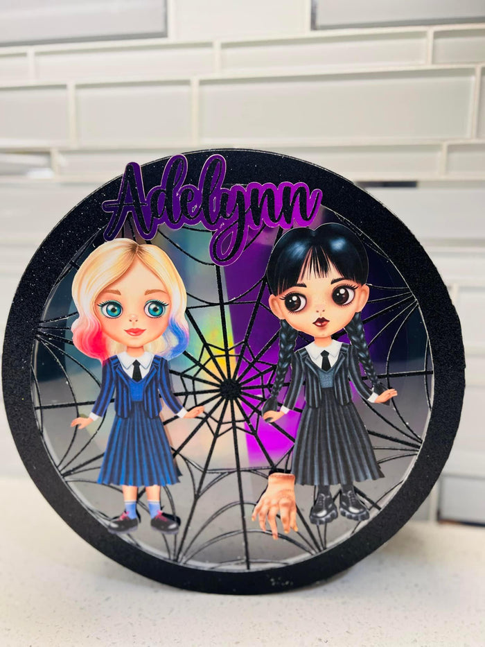 Wednesday Inspired Halloween Treat Box: Netflix Party Favor