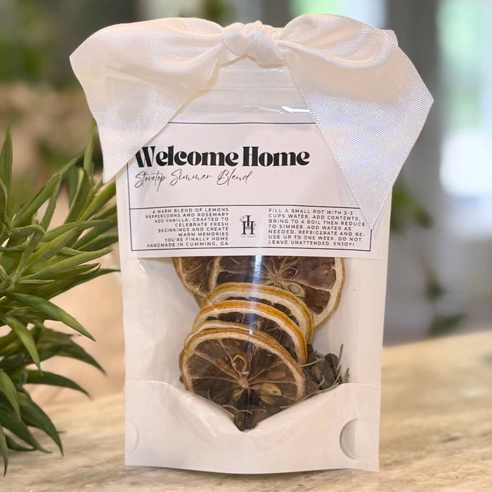 Welcome Home Lemon Stovetop Simmer Blend Potpourri SM - Olita Gifts & Goods