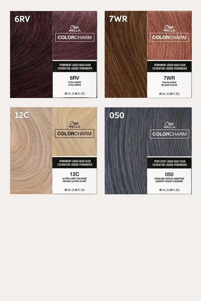 WELLA COLOR CHARM LIQUID HAIR COLOR 1.4oz