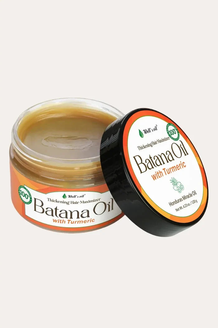 WELL'S BATANA OIL WITH TURMERIC EXTRACT 4.23oz IWELL