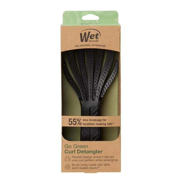 Wet Brush Go Green Curl Detangler Hair Brush - 1 Ct - 24 Pack