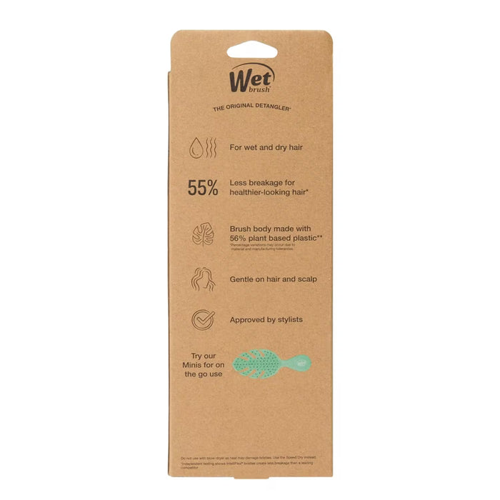 Wet Brush Go Green Curl Detangler Hair Brush - 1 Ct - 24 Pack