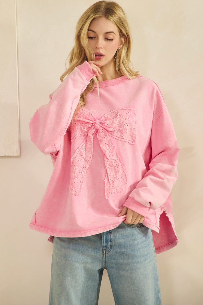 Whimsy Bow Sweatshirt