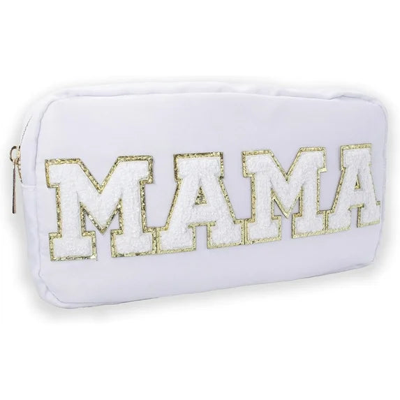 White MAMA Pouch