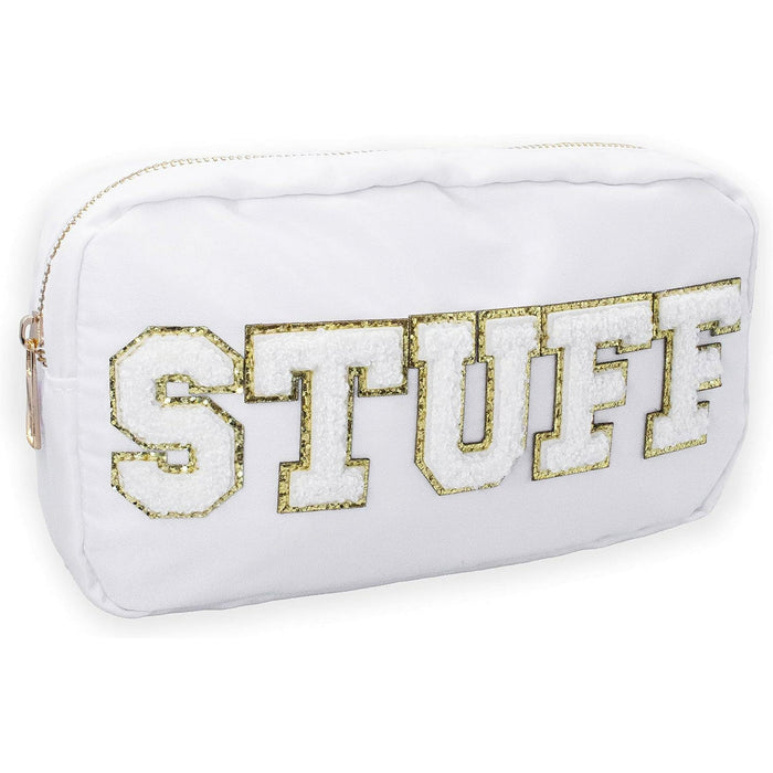 White STUFF Pouch