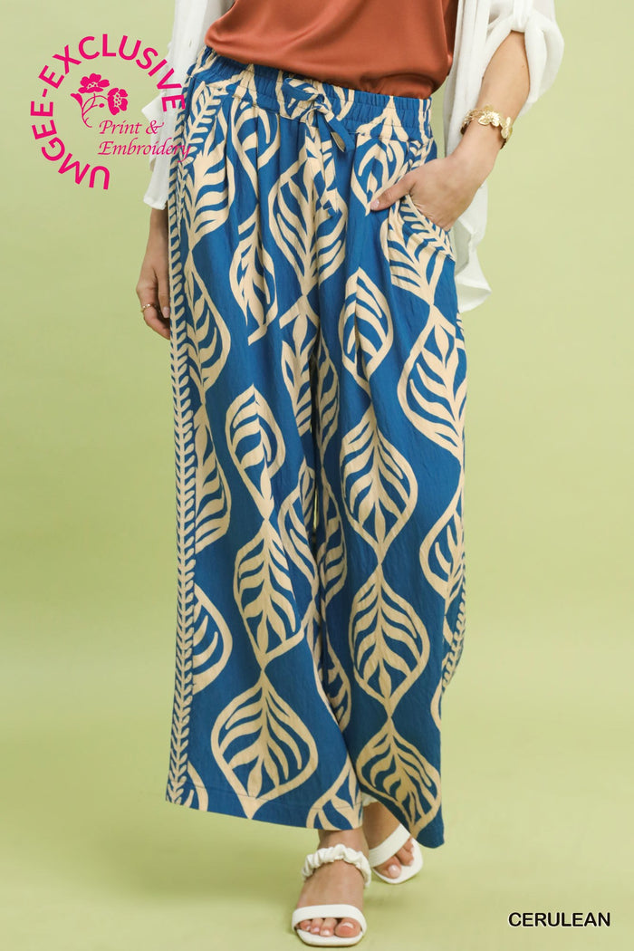Wide Leg Linen Pants