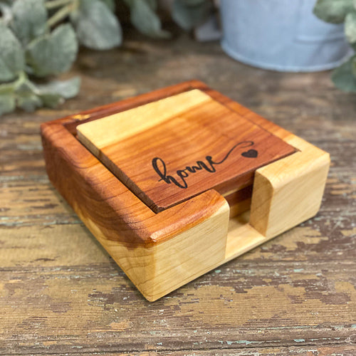 Wooden Home Coasters