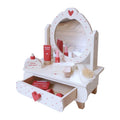 Le Petit Souk - Wooden Toy - Mini Dressing Table - Terracotta Hearts
