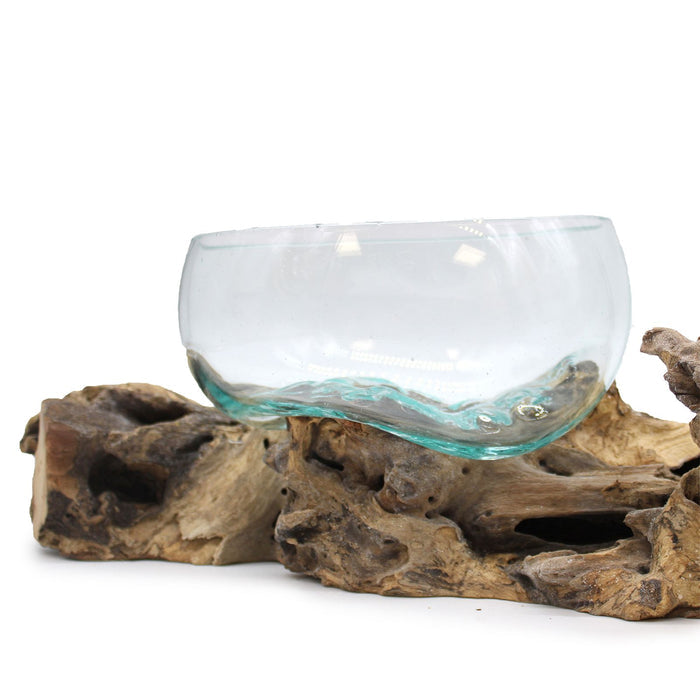 XLarge Double Molton Glass on Stand - 70cm