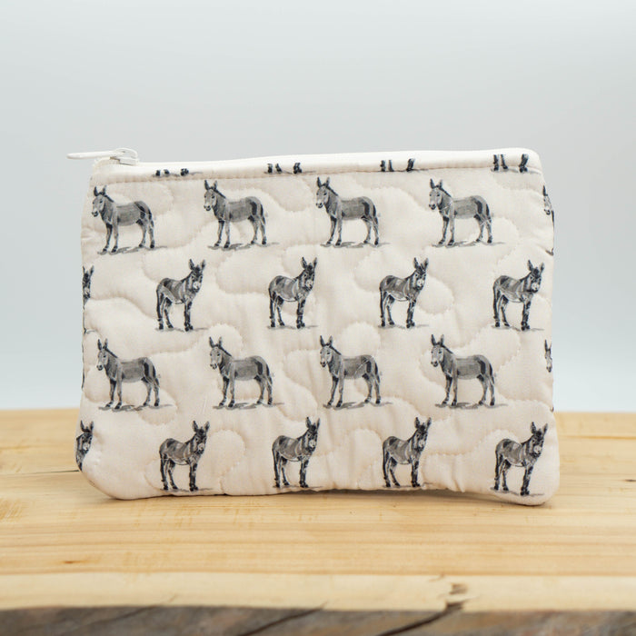 You Yee I'll Haw Quilted Zipper Bag #QMB342