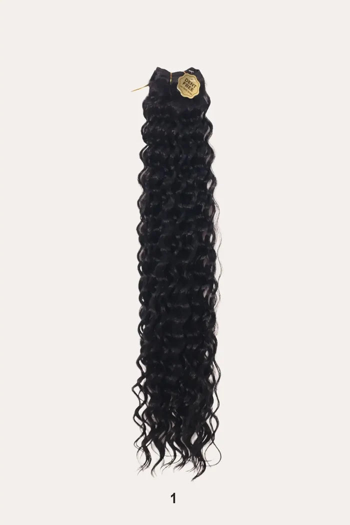 ZURY NATURAL BRAZILIAN HUMAN HAIR MIX WEAVE - DEEP 18 ZURY