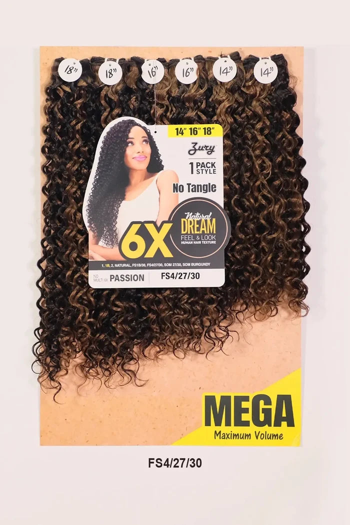 ZURY NATURAL DREAM HAIR WEAVE 6X - PASSION 182022