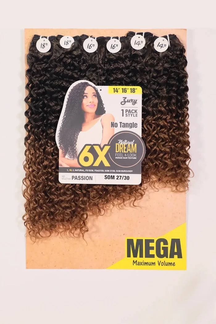 ZURY NATURAL DREAM HAIR WEAVE 6X - PASSION 182022