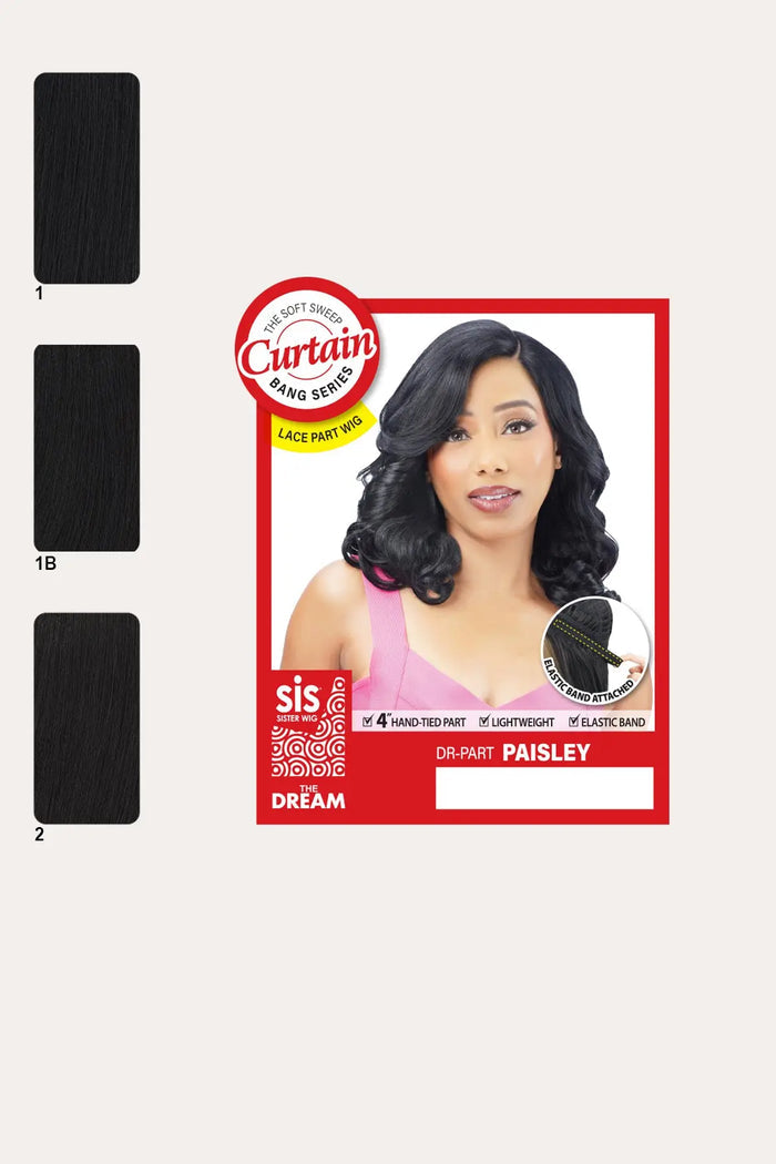 ZURY SIS  4" LACE PART WIG - PAISLEY - BSW BEAUTY CANADA